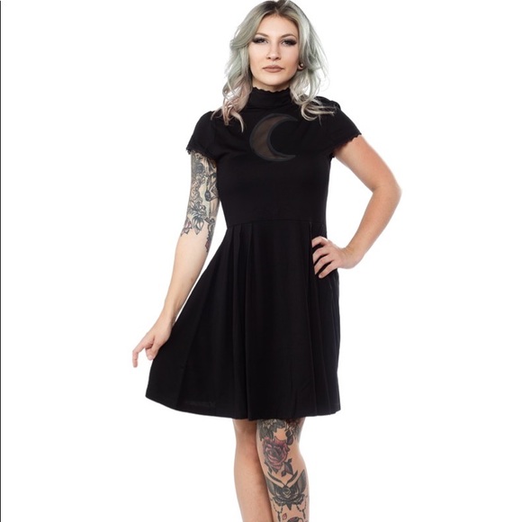 Killstar Dresses & Skirts - KILLSTAR NEVERAFTER NYTES SKATER DRESS